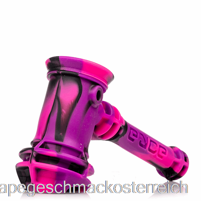 Eyce Hammer Silikon-Bubbler Bangin (schwarz / Pink / Lila) Vape-Geschmack